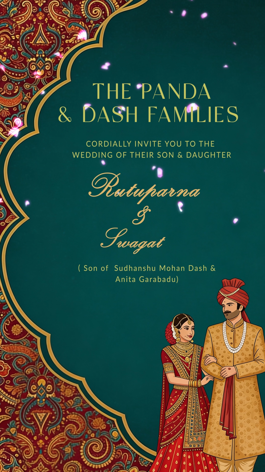 The Indian Wedding Affair - Wedding Invitation