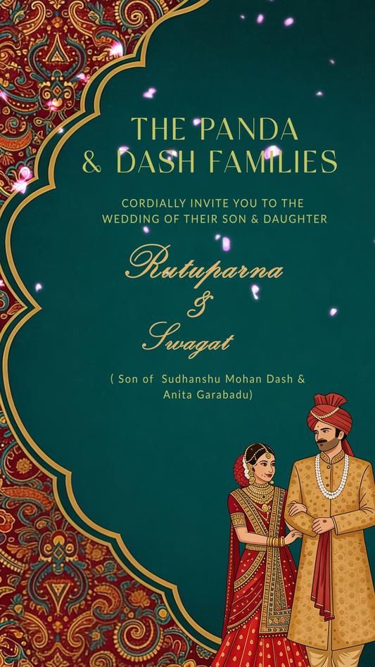 The Indian Wedding Affair - Wedding Invitation