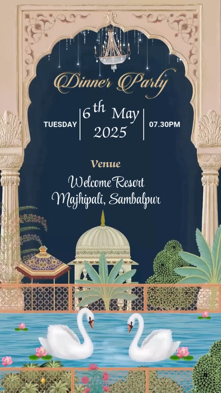 Traditional Anniversary Celebration Invitation