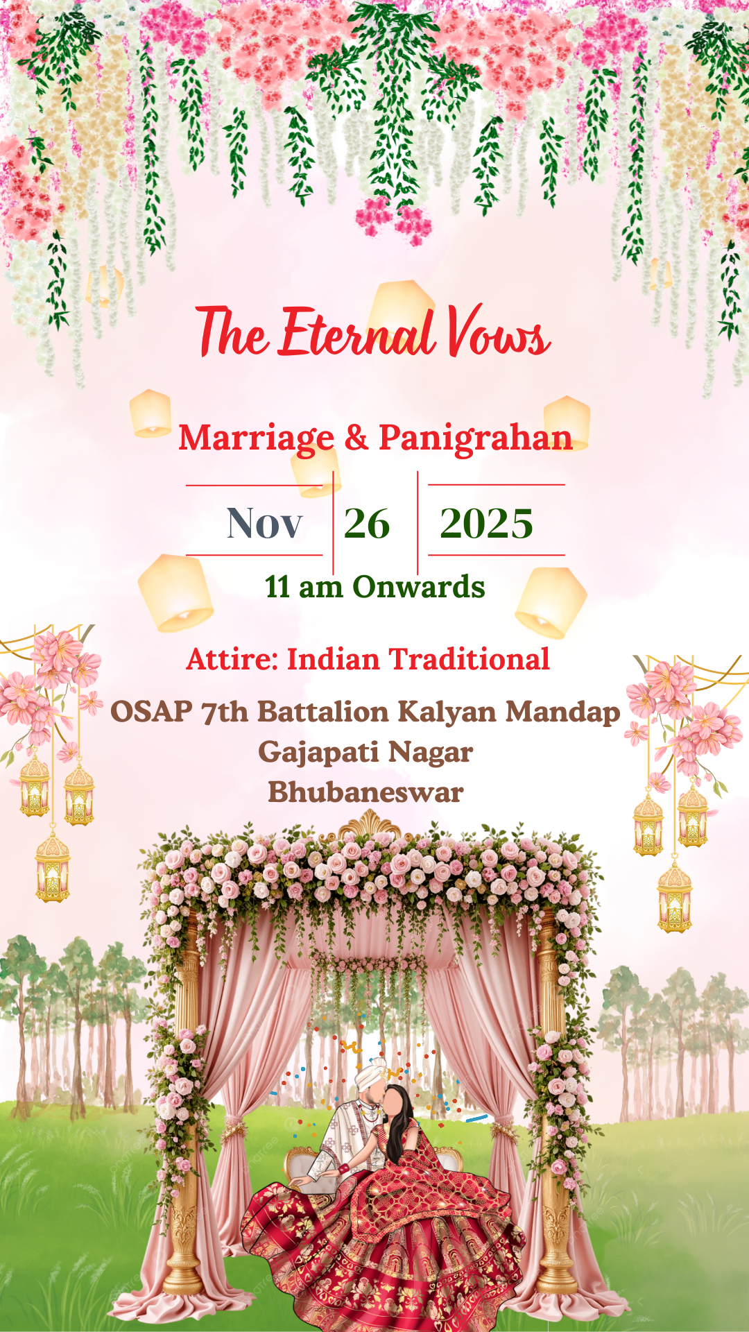 The Regal Knot - Wedding Invitation